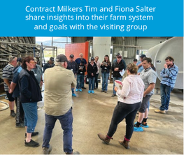 BWB Management’s Clear Springs farm - a stop on LIC's Tasmania farmer tour