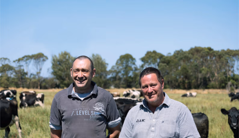 Rowan Priest and Rob Gair's sharefarming story