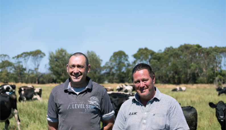 Rowan Priest and Rob Gair's sharefarming story